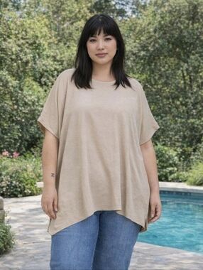 Oversized Airflow top by Heimish, 1X